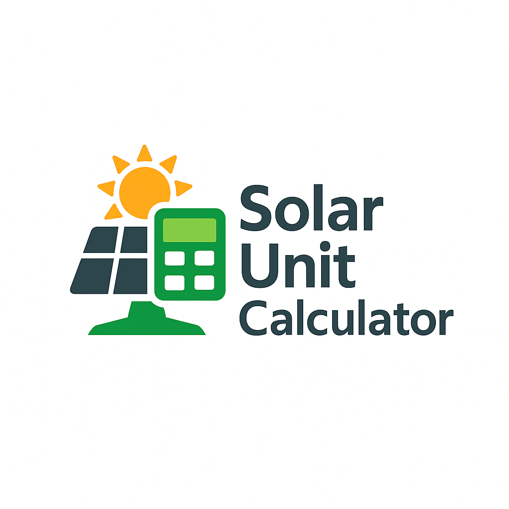 Second Solar Unit Calculator Logo Image